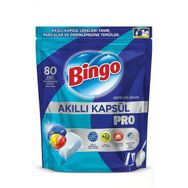 Bingo Akıllı Kapsül Pro 80 Adet Bulaşık Makinesi Tableti