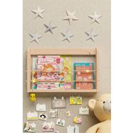 Bino Montessori Kitaplık Çalışma Odası Bebek Odası Kitaplık Duvar Rafı Çocuk Odası Raf Oyuncak Rafı