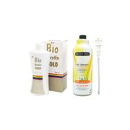 Bio Keratin Gold 700 ml Brezilya Fönü + 1000 ml Tuzsuz Şampuan