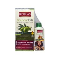 Bioblas Botanic Oils 360 ml Zeytinyağlı Şampuan+150 ml Argan Yağlı Şampuan
