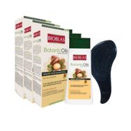 Bioblas Botanic Oils Argan Yağı 3x300 ml Şampuan+Tarak Seti