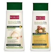 Bioblas Sarımsak Özlü 300 ml Şampuan+300 ml Argan Yağı Şampuan Seti