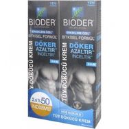 Bioder For Men Erkeklere Özel 2x100 ml Tüy Dökücü Krem