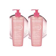 Bioderma 2x500 ml Sensibio Gel Moussant Foaming Gel