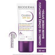 Bioderma 30 ml Cream SPF50+ Onarıcı Leke Önleyici Güneş Koruyucu İçeren Yüz Vücut Bakım Kremi