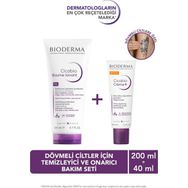 Bioderma Cicabio Dövmeli Ciltler İçin Temizleyici ve Onarıcı Bakım Seti
