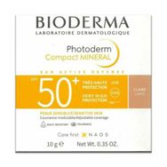 Bioderma Photoderm Max Mineral Compact Light 10 ml Spf50+ Açık Ton Mineralli Kapatıcı Etkili Güneş Koruyucu Kompakt Pudra
