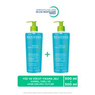 Bioderma Sebium Foaming Jel 2x500 ml Yağlı Ciltler İçin Yüz Temizleme Jeli