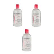 Bioderma Sensibio H2O 500 ml 3 adet Yüz Temizleme Suyu