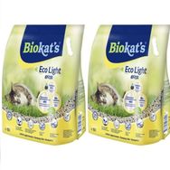 Biokat’s Extra 2x5 lt Pelet Eco Light İnce Taneli Bentonit Kokulu Kedi Kumu