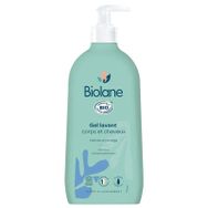 Biolane 500 ml Bebek Organik Saç Vücut Şampuanı ve 100 ml Organik Pişik Kremi
