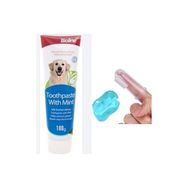 Bioline 100 gr Nane Aromalı Kedi ve Köpek Diş Macunu+Parmak Diş Fırçası
