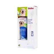 Bioline Nane Aromalı 100 gr Köpek Ağız Bakım Seti