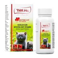 Biolive Biotine Kediler İçin Tüy Sağlığı 100 ml Likit Vitamin
