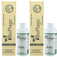 Biomagic Organik Amonyaksız Buzlu Çikolata-66.21 2 Adet Saç Boyası+Oksidan