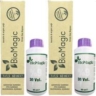 Biomagic Organik Amonyaksız Saç Boyası Buzlu Sütlü Kahve-88.21 2 Adet Saç Boyası+Oksidan