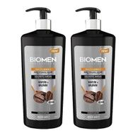 Biomen Professional Kafein Arjinin Kuru ve Yıpranmış Saçlar için 2x1000 ml Şampuan
