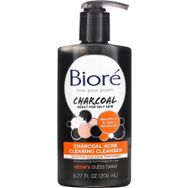 Biore Charcoal 200 ml Akne Karşıtı Yağsız Yüz Temizleme Jeli
