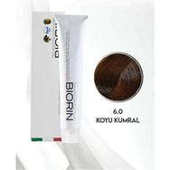 Biorin Permanent Hair Color Cream 100 ml No: 6.0 Koyu Kumral Saç Boyası