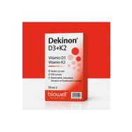 Biowell Dekinon Vitamin D3 K2 3x20 ml Damla