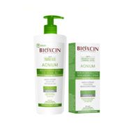 Bioxcin Acnium Akneye Eğilimli Ciltler İçin 500 ml Yüz Yıkama Jeli + 50 ml Nemlendirici Krem