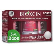 Bioxcin Forte 3x300 ml Dökülen Saçlar için Şampuan