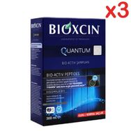 Bioxcin Quantum Kuru ve Normal Saçlar İçin 3x300 ml Şampuan