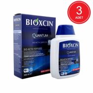 Bioxcin Quantum Kuru ve Normal Saçlar için Saç Dökülmesini Önleyici 3 x 300 ml Şampuan