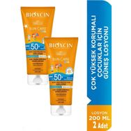 Bioxcin Suncare Kids SPF50 2x200 ml Güneş Losyonu