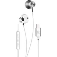 Bipower BP-738 Beyaz Type-C Kulak İçi Kablolu Kulaklık