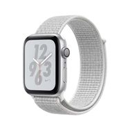 Bipower E2M KRD03 Apple Watch 38-40-41 mm Gümüş Hasır Akıllı Saat Kordon
