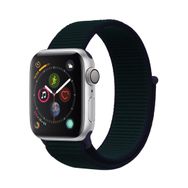 Bipower E2M KRD03 Petrol Mavisi Apple Watch 38 40 mm Hasır Akıllı Saat Kordonu