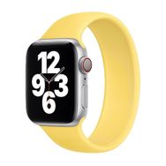 Bipower E2M KRD18 Apple Watch 42-44 mm Medium Sarı Silikon Akıllı Saat Kordonu