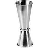 Biradlı 3/6 cl Gümüş Ikili Jigger