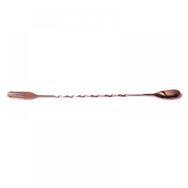 Biradlı BRD-682 Bakır Burgulu Çatallı 33 cm Bar Kaşık