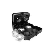 Biradlı GRV-017 44X44x38 mm 4'lü Elmas Silikon Buz Kalıbı