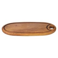Biradlı GRV-1886 40X15 cm Ceviz Pide Sunum Tahtası
