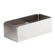 Biradlı GRV-194 5,5x12x4 cm Çelik Kare Poşet Şekerlik