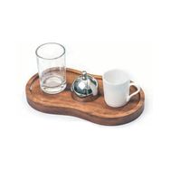 Biradlı GRV-305 23x12x2 cm Ahşap Standlı Türk Kahve Sunum Seti
