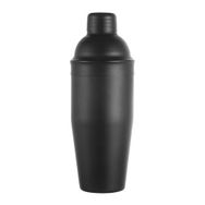 Biradlı Siyah 500 cl Çelik Kokteyl Shaker