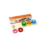 Bircan Oyuncak RF8015 Ahşap Geometrik Bultak