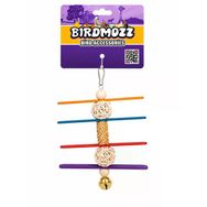 Birdmozz Premium Tahta Çubuklu Kuş Oyuncağı