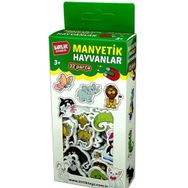 Birlik Oyuncak Hayvanlar Manyetik 32 Parça Oyuncak Seti