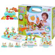 Birlik Oyuncak Tamir 340 Parça Matkap Tamir Matkaplı 3D Creative Puzzle Eğitici Oyuncak
