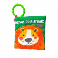 Birlik Toys URT003-14 Babycim Hayvanlar Kumaş Kitap