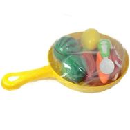 Birlik Toys URT007 15 Parça Tavada Kesilebilen Meyve Sebze