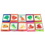 Birlik URT003-03 Sebze Meyve Babycım Eğıtıcı Soft Kartlar