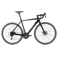 Bisan All Trail Eco Claris 16V 28J 52 Kadro Mat Sıyah Turuncu Gravel Bisikleti