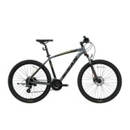 Bisan MTX 7300 26 Jant 24 Vites HD 15.5 Kadro Gri Yeşil Dağ Bisikleti