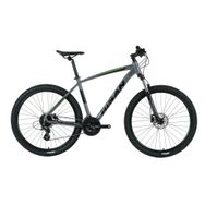 Bisan Mtx 7300 Hd Fren 24 Vites 27.5 Jant Metalik Gri Yeşil 19 Kadro Dağ Bisikleti